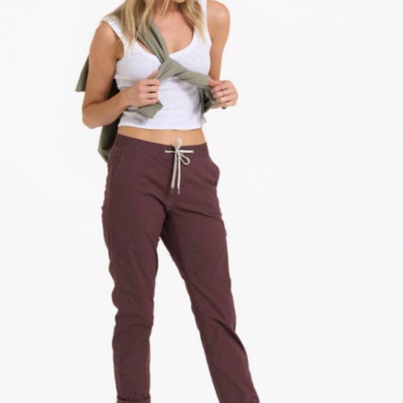 Women's Vuori Ripstop Pant - Chestnut Size XS - Picture 2 of 7